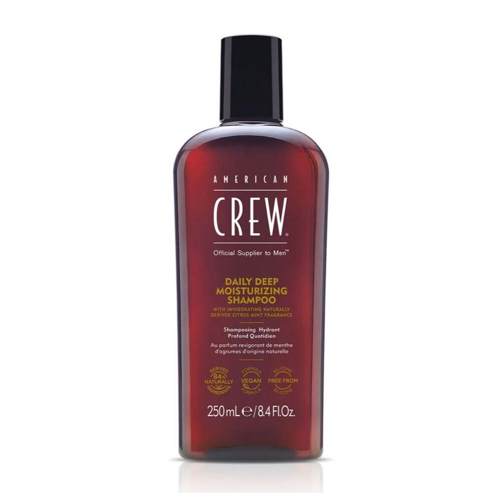 American Crew Daily Deep Moisturizing Shampoo 8.4 Fl Oz for Dry Hair